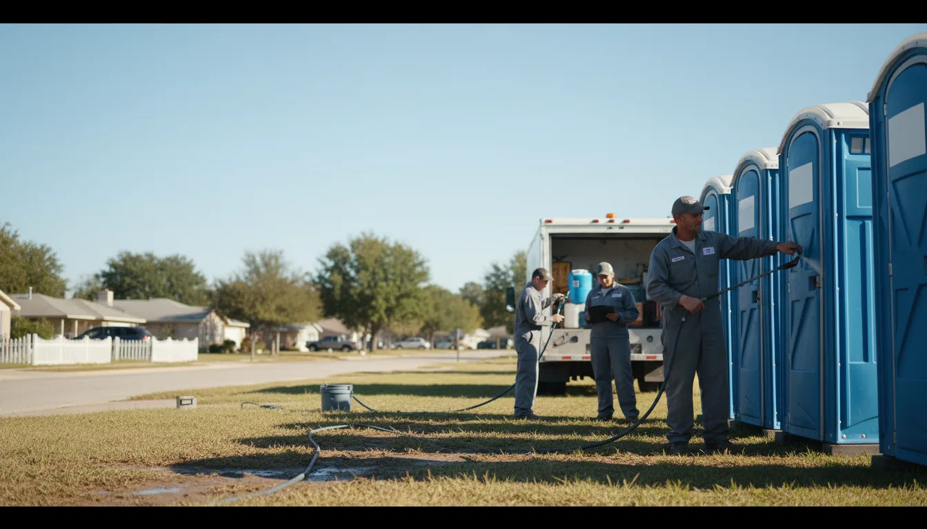 Long-Term Portable Toilet Rental in Chickasha, OK near me